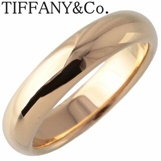 ティファニー(Tiffany & Co.)のティファニー クラシック バンド リング フォーエバー 11号～11.5号 幅4.5mm 750YG 新品仕上げ済 TIFFANY【17675】(リング(指輪))