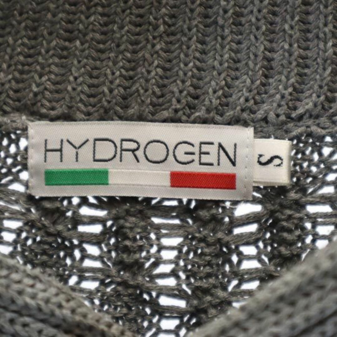 HYDROGEN - ハイドロゲン 長袖 セーター S グレー HYDROGEN HYDROGEN - ハイドロゲン 長袖 セーター S グレー HYDROGEN