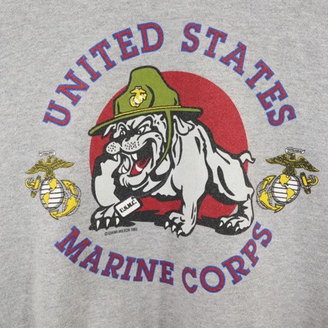 M.J.ソフィー 80s USA製 ヴィンテージ USMC 長袖 トレーナー S M.J.ソフィー 80s USA製 ヴィンテージ USMC 長袖 トレーナー S