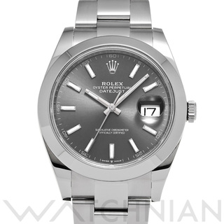 ロレックス(ROLEX)の中古 ロレックス ROLEX 126300 ランダムシリアル スレートグレー メンズ 腕時計(腕時計(アナログ))