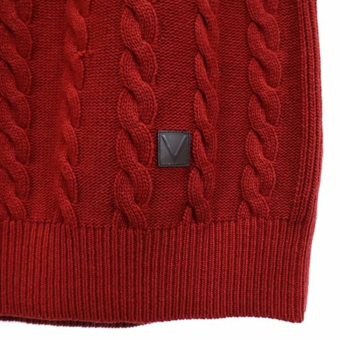 LOUIS VUITTON - ルイヴィトン 長袖 ケーブル編み クルーネック LOUIS VUITTON - ルイヴィトン 長袖 ケーブル編み クルーネック