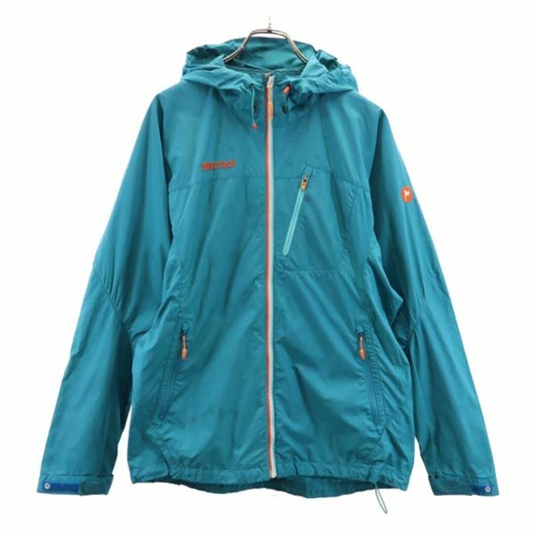 全品送料0円 長袖 アウトドア マーモット - MARMOT ジップパーカー ブルー XL 男性用