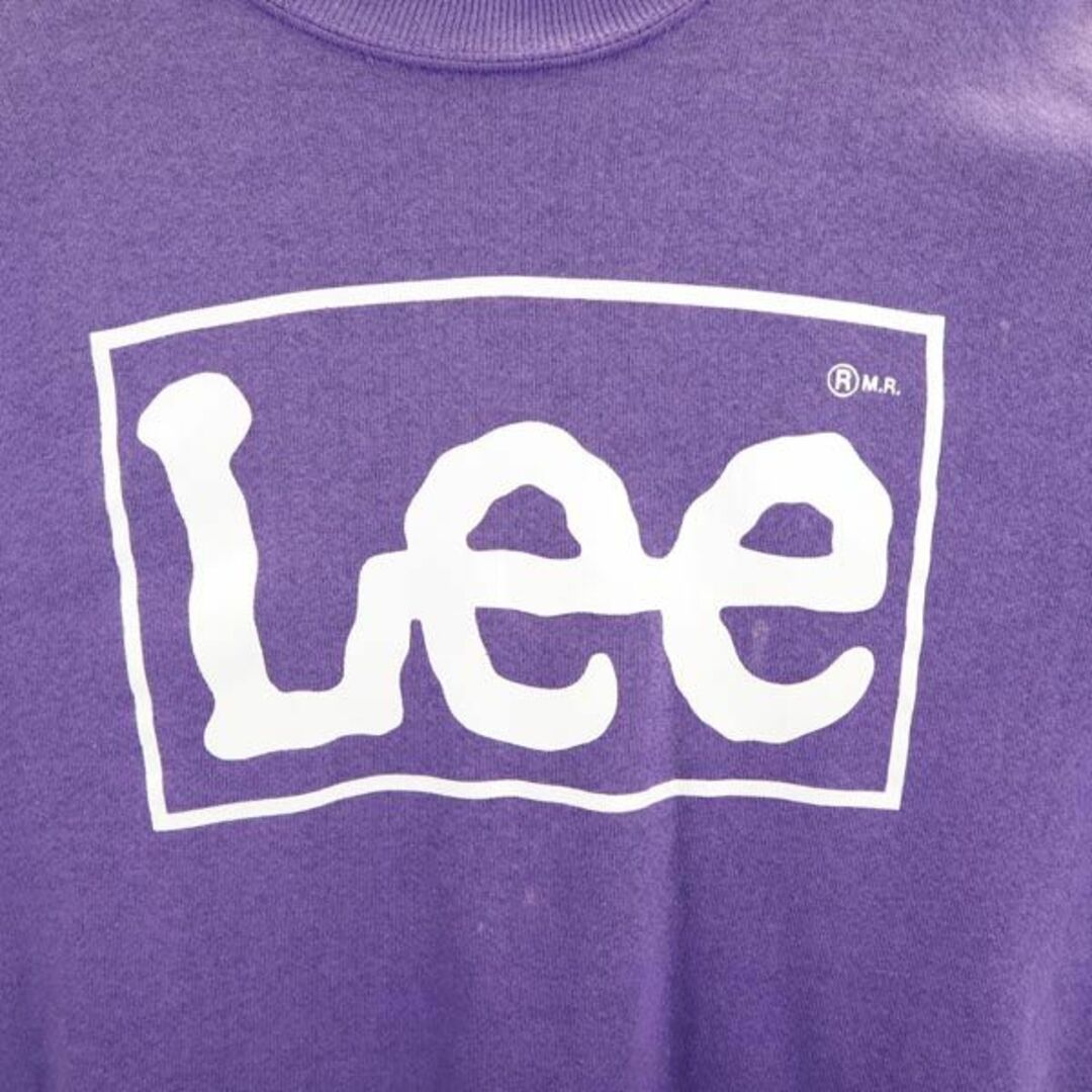 Lee - リー 90s オールド USA製 長袖 トレーナー L パープル系 Lee - リー 90s オールド USA製 長袖 トレーナー L パープル系