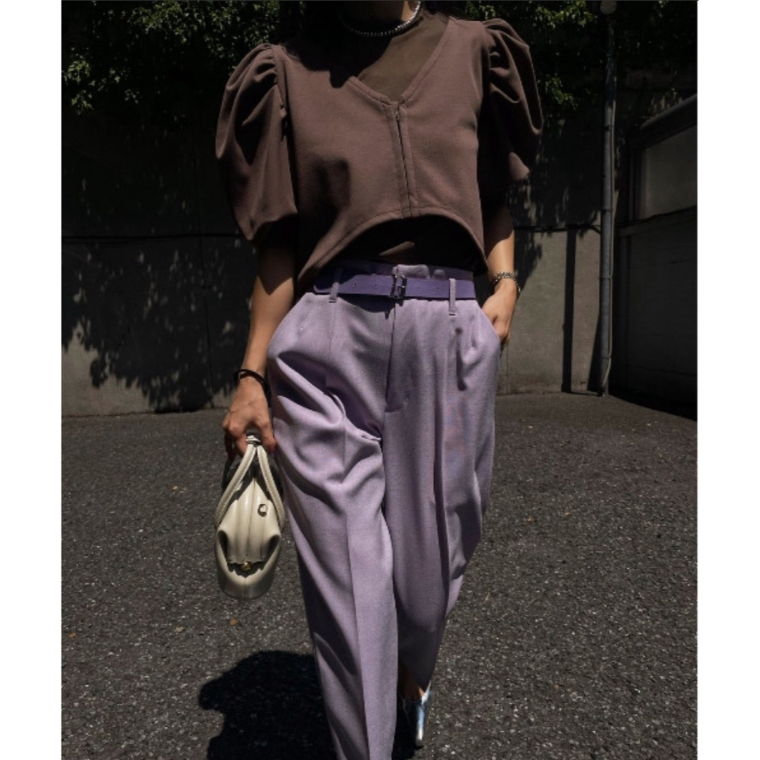 Ameri VINTAGE - Ameri HIGH WAIST TAPERED BELT SET PANTSの通販 by sari's shop｜ アメリヴィンテージならラクマ