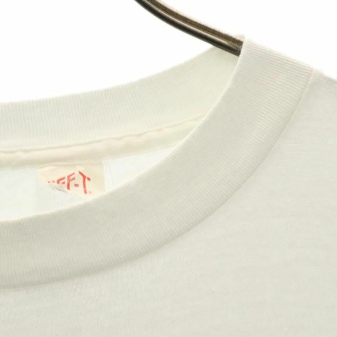 ヘフト 80s ヴィンテージ USA製 長袖 Tシャツ XL ホワイト系 HEF ヘフト 80s ヴィンテージ USA製 長袖 Tシャツ XL ホワイト系 HEF