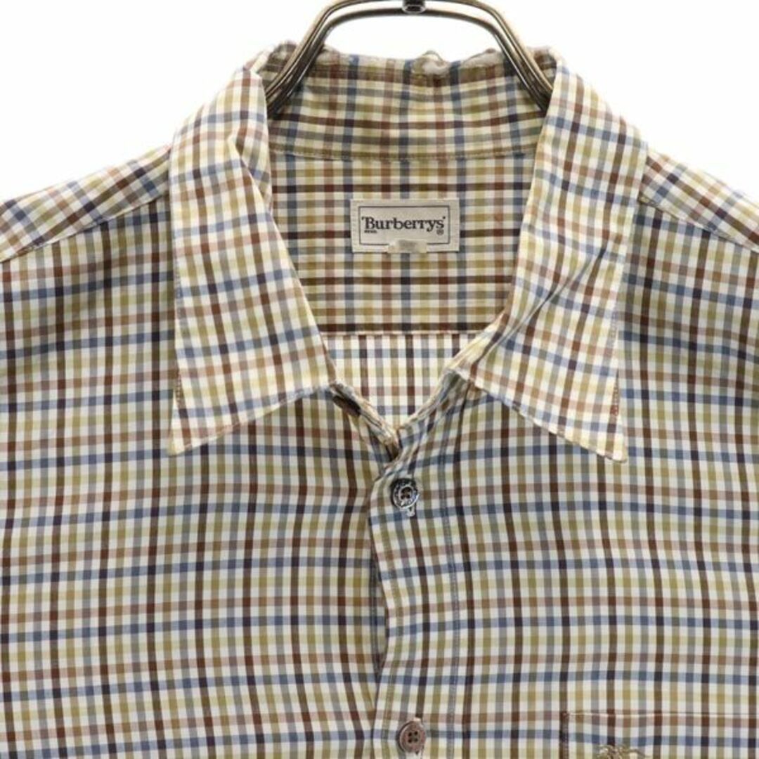 BURBERRY - バーバリーズ 90s オールド チェック柄 長袖 シャツ BURBERRY - バーバリーズ 90s オールド チェック柄 長袖 シャツ