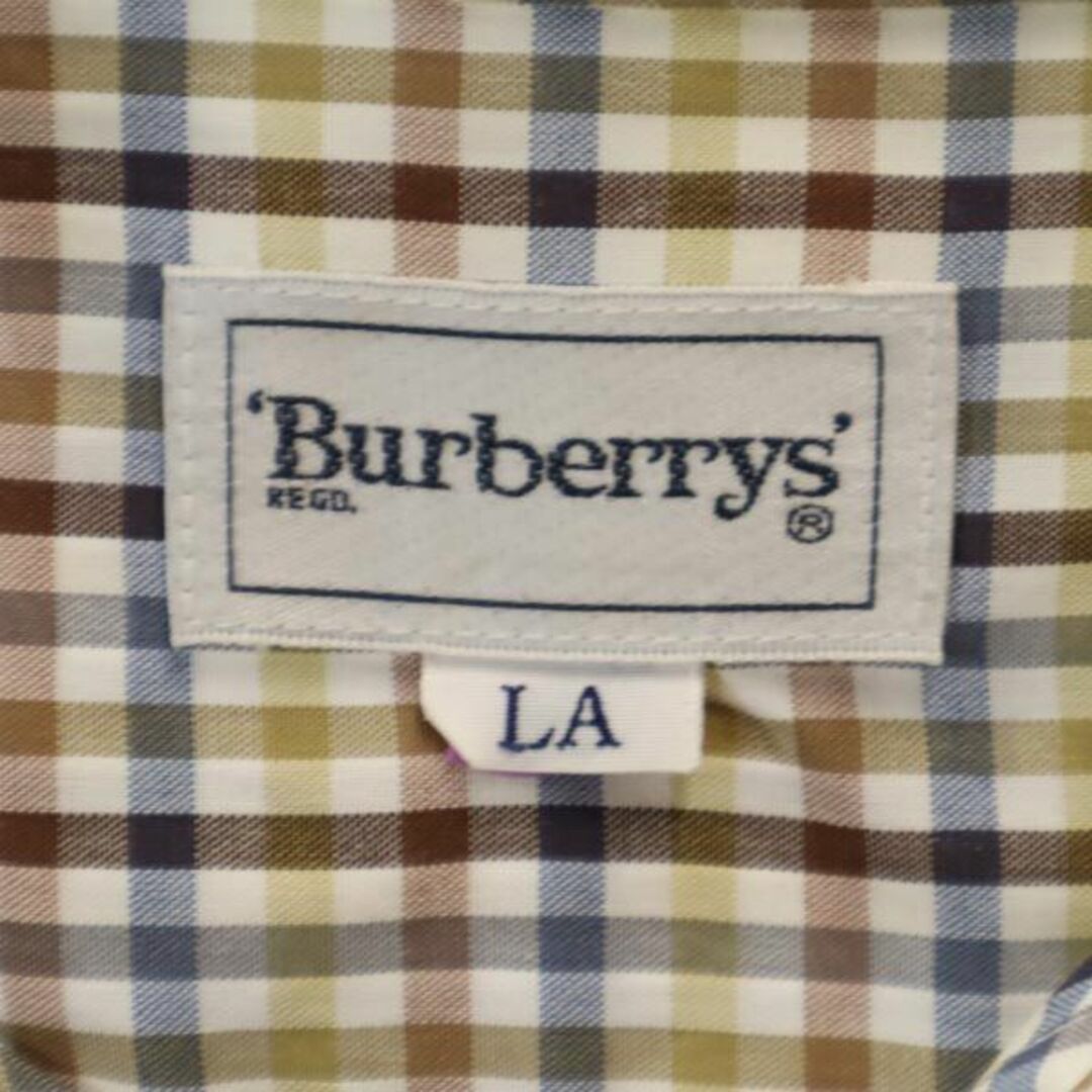 BURBERRY - バーバリーズ 90s オールド チェック柄 長袖 シャツ BURBERRY - バーバリーズ 90s オールド チェック柄 長袖 シャツ
