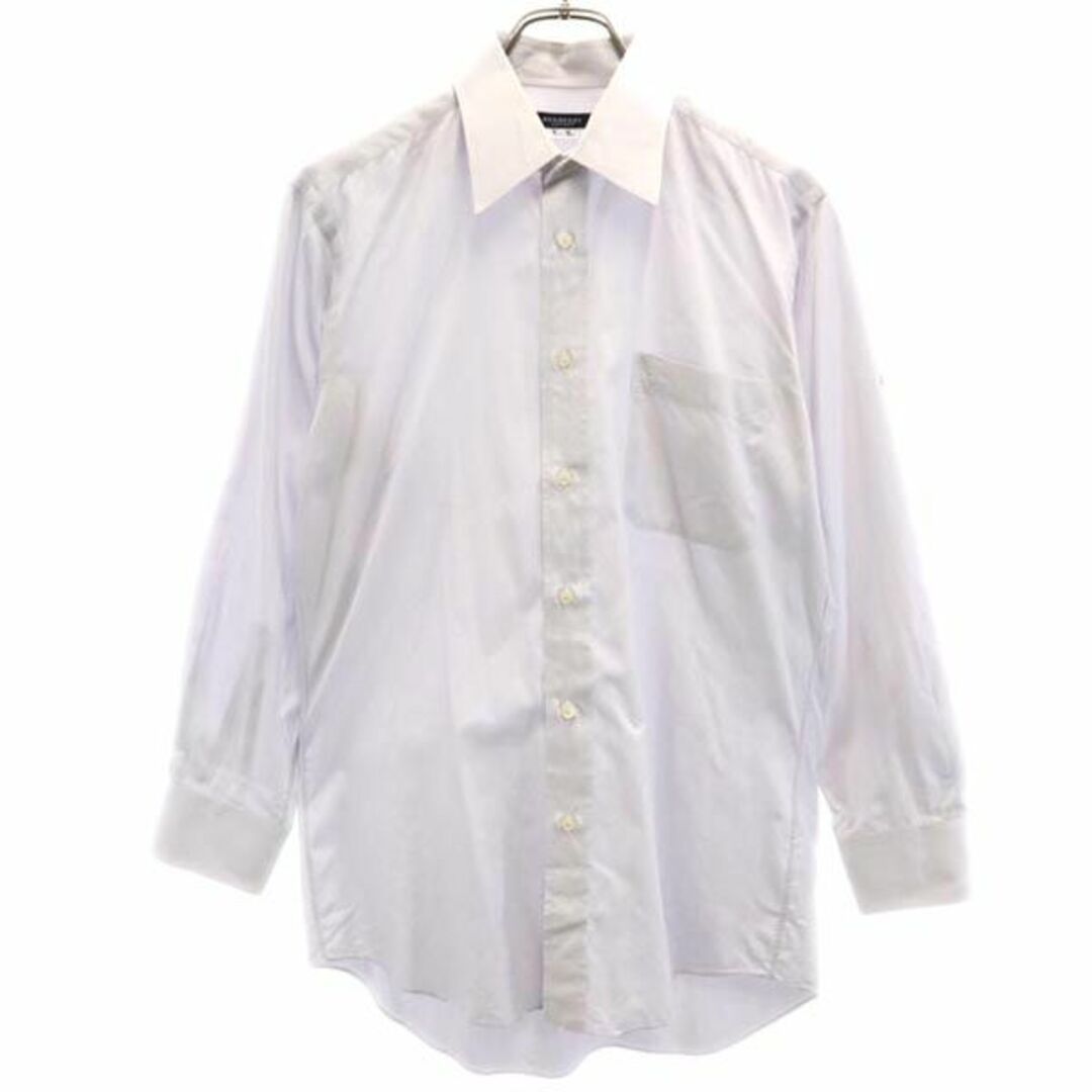 BURBERRY - バーバリー 長袖 シャツ S グレー系 BURBERRY メンズ BURBERRY - バーバリー 長袖 シャツ S グレー系 BURBERRY メンズ