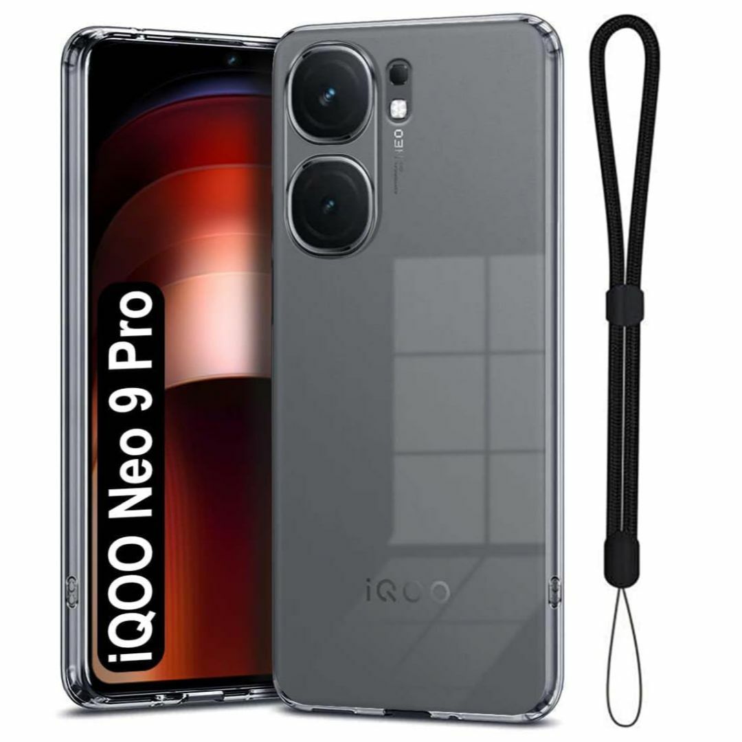 【在庫処分】For vivo iQOO Neo9 Pro ケース 保護カバー ク スマホ/家電/カメラのスマホアクセサリー(その他)の商品写真