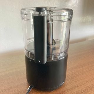 山善 フードプロセッサー ミニチョッパー YFD-400(B)(調理道具/製菓道具)
