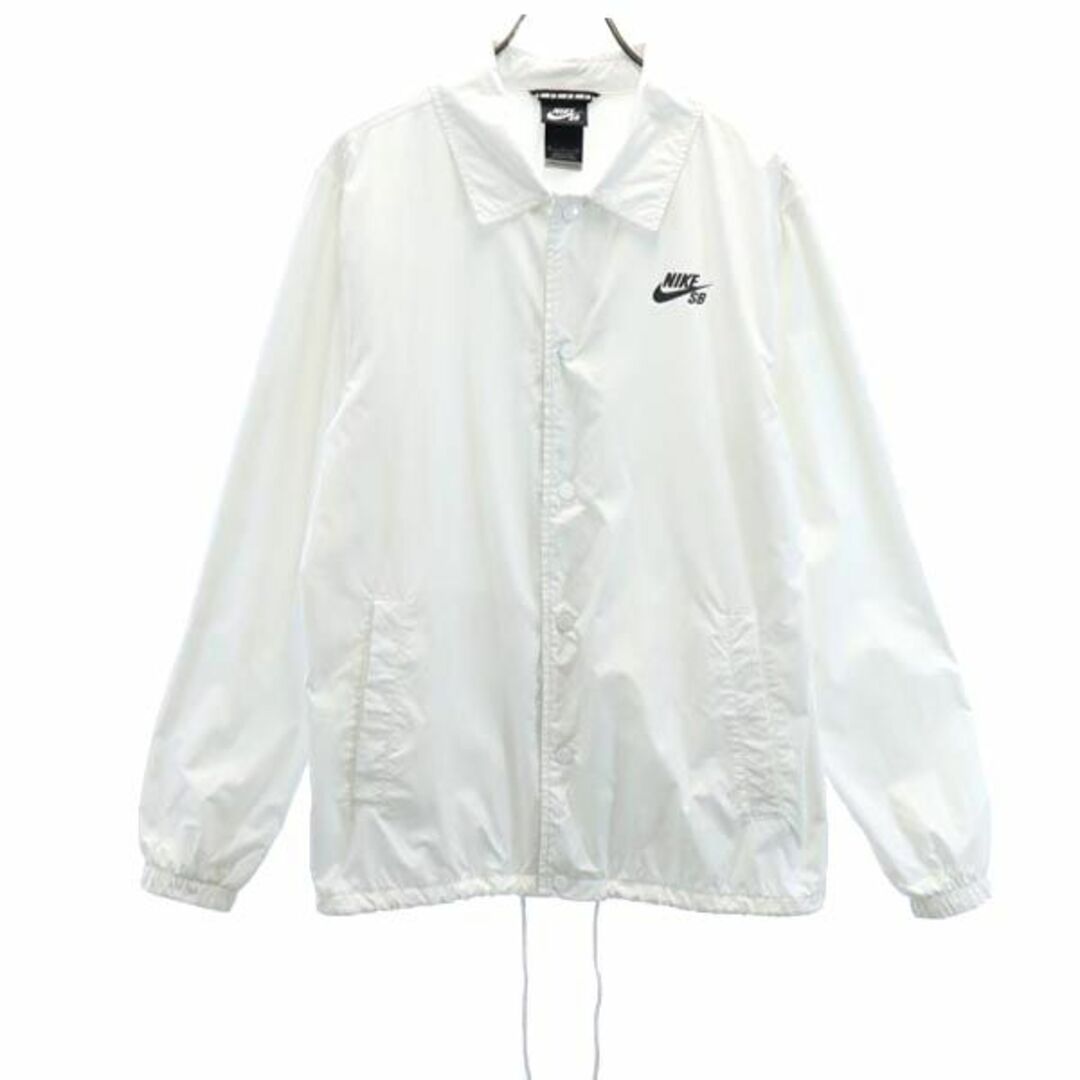 NIKE - ナイキ ロゴプリント スイングトップ M 白 NIKE NIKE - ナイキ ロゴプリント スイングトップ M 白 NIKE