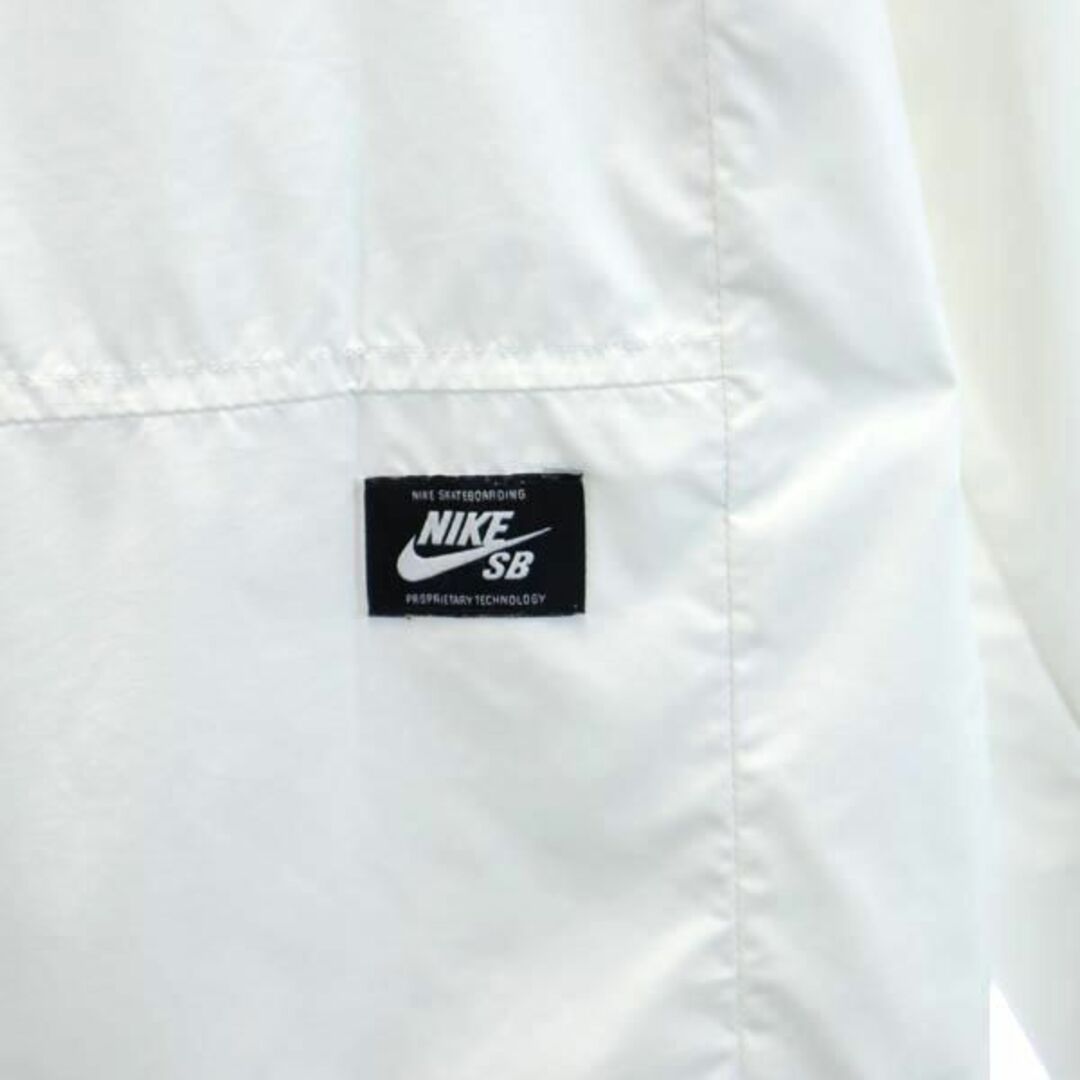 NIKE - ナイキ ロゴプリント スイングトップ M 白 NIKE NIKE - ナイキ ロゴプリント スイングトップ M 白 NIKE