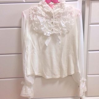 アンジェリックプリティー(Angelic Pretty)のエターナルフリルカットソー♡(カットソー(長袖/七分))