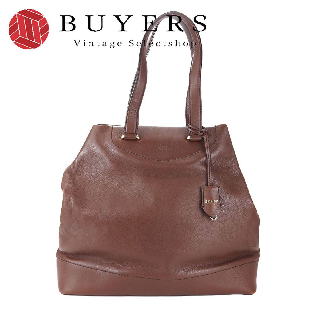 Bally - 【中古】 バリー トートバッグ レザー ブラウン Bally - 【中古】 バリー トートバッグ レザー ブラウン