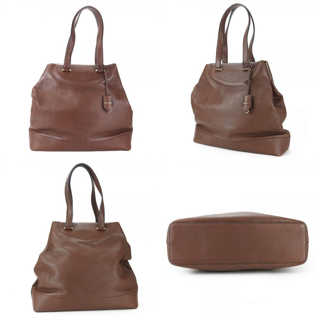 Bally - 【中古】 バリー トートバッグ レザー ブラウン Bally - 【中古】 バリー トートバッグ レザー ブラウン
