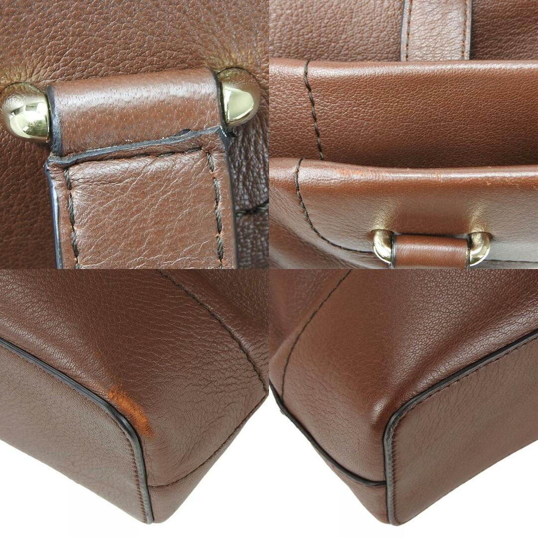 Bally - 【中古】 バリー トートバッグ レザー ブラウン Bally - 【中古】 バリー トートバッグ レザー ブラウン