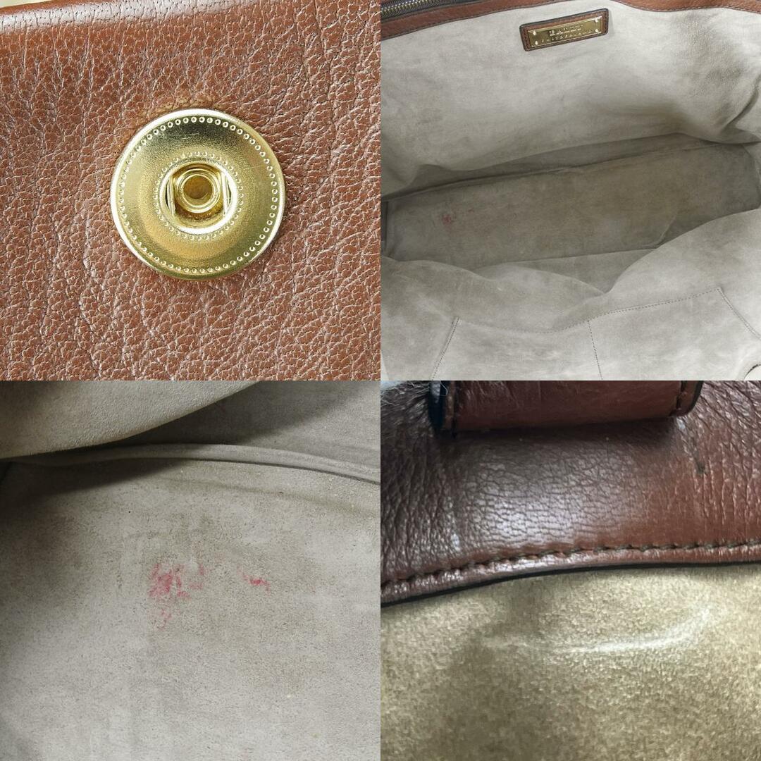 Bally - 【中古】 バリー トートバッグ レザー ブラウン Bally - 【中古】 バリー トートバッグ レザー ブラウン