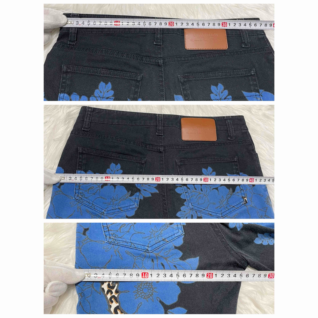 LOUIS VUITTON - 本物 ルイヴィトン レザーパッチ 花柄 フラワー LOUIS VUITTON - 本物 ルイヴィトン レザーパッチ 花柄 フラワー