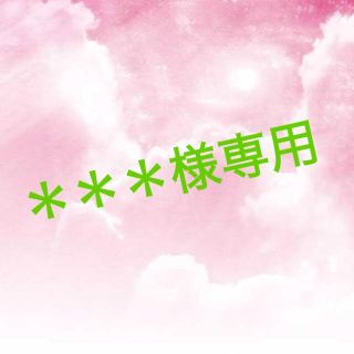 ＊＊＊様専用(オーダーメイド)