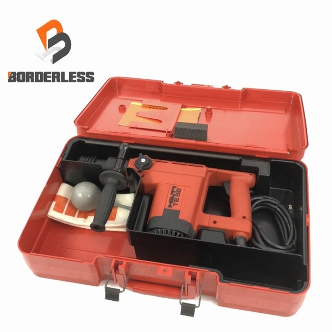 ☆美品☆HILTI ヒルティ 100V ハンマードリル TE52 ハンマドリル ☆美品☆HILTI ヒルティ 100V ハンマードリル TE52 ハンマドリル