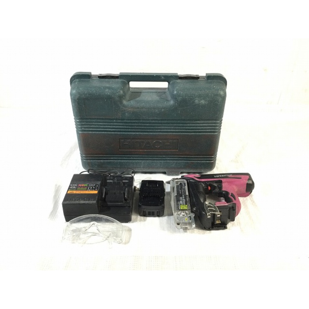 日立 - ☆中古品☆ HITACHI 日立工機 45mm 14.4V コードレスピン 日立 - ☆中古品☆ HITACHI 日立工機 45mm 14.4V コードレスピン