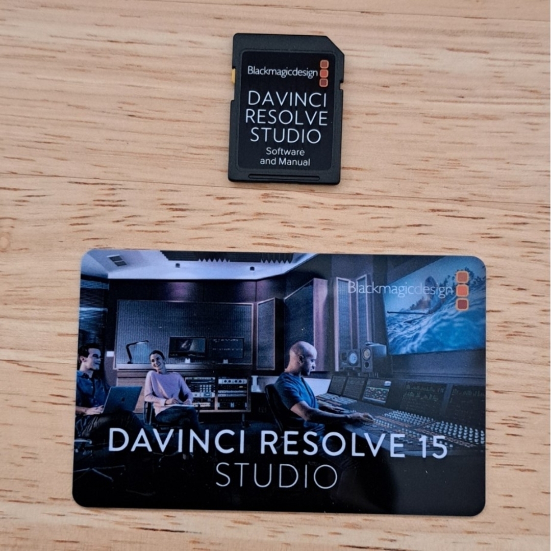 DaVinci Resolve Studio ダビンチリゾルブ ライセンスキー版 DaVinci Resolve Studio ダビンチリゾルブ ライセンスキー版