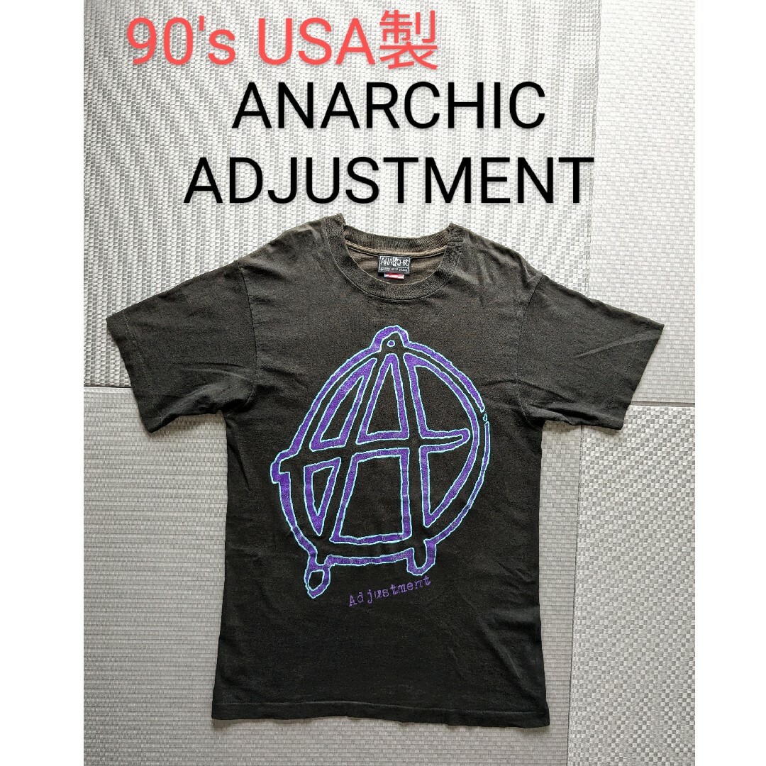 ANARCHIC ADJUSTMENT - ANARCHIC ADJUSTMENT アメリカ製 Tシャツ ANARCHIC ADJUSTMENT - ANARCHIC ADJUSTMENT アメリカ製 Tシャツ