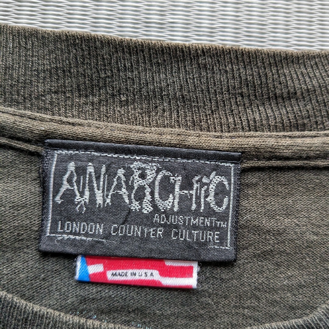 ANARCHIC ADJUSTMENT - ANARCHIC ADJUSTMENT アメリカ製 Tシャツ ANARCHIC ADJUSTMENT - ANARCHIC ADJUSTMENT アメリカ製 Tシャツ