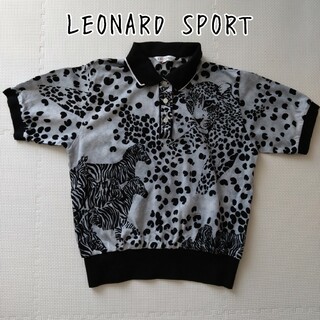 LEONARD SPORT　ポロシャツ　バルーン型トップス(Tシャツ(半袖/袖なし))