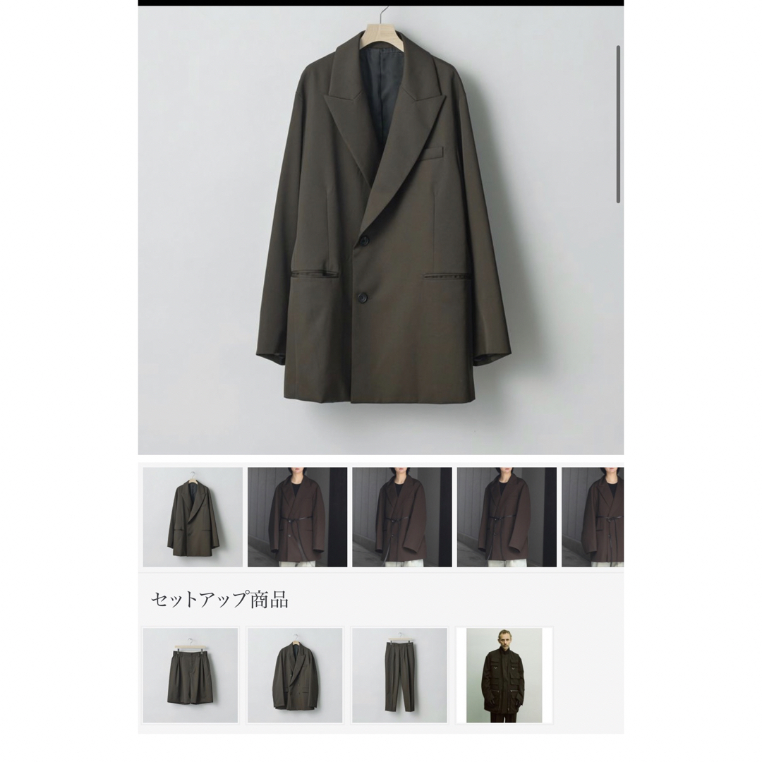 stein メンズのジャケット/アウター(テーラードジャケット)の商品写真
