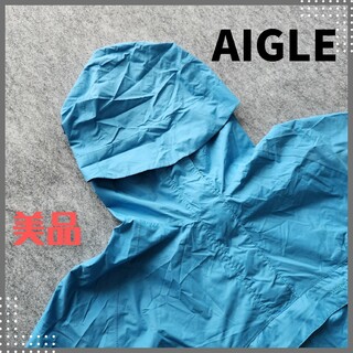 AIGLE - ★美品★【AIGLE】エーグル　レインポンチョ