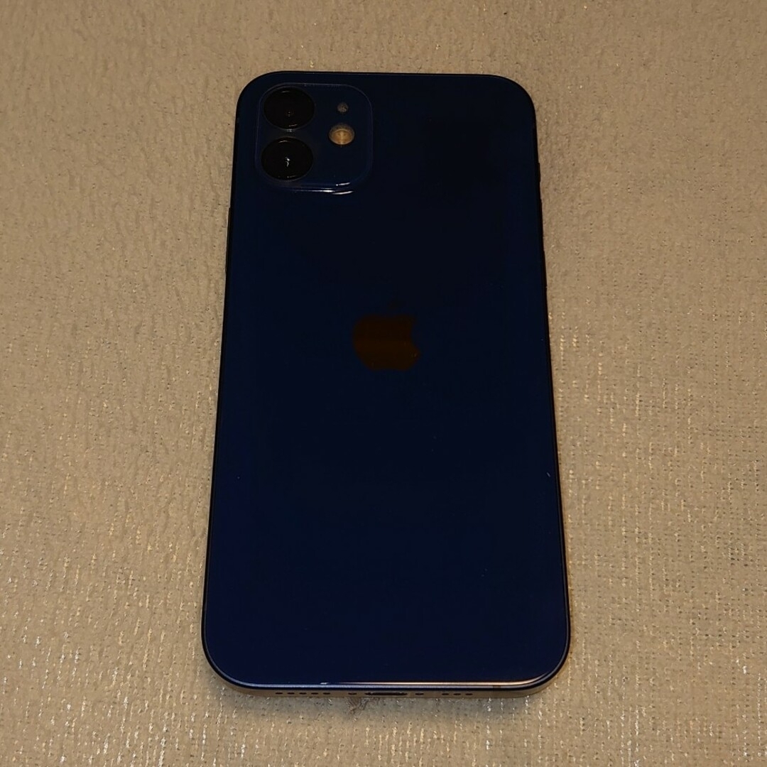 iPhone12 128GB ブルー simロック解除済み オマケカバー付き iPhone12 128GB ブルー simロック解除済み オマケカバー付き