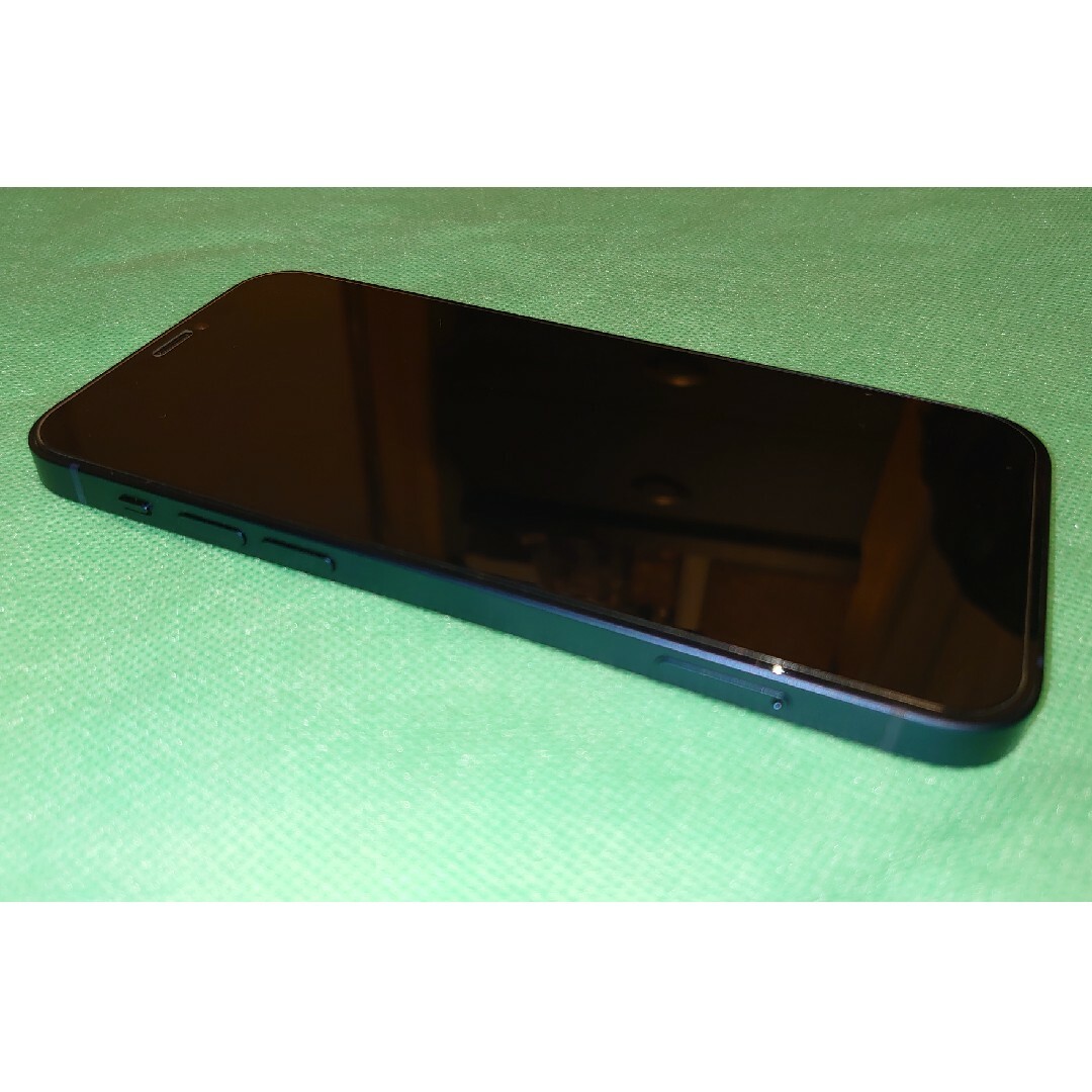 iPhone12 128GB ブルー simロック解除済み オマケカバー付き iPhone12 128GB ブルー simロック解除済み オマケカバー付き