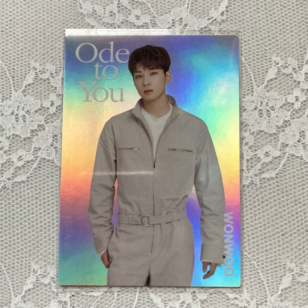 SEVENTEEN - SEVENTEEN ウォヌ odetoyou メッセージ トレカの SEVENTEEN - SEVENTEEN ウォヌ odetoyou メッセージ トレカの