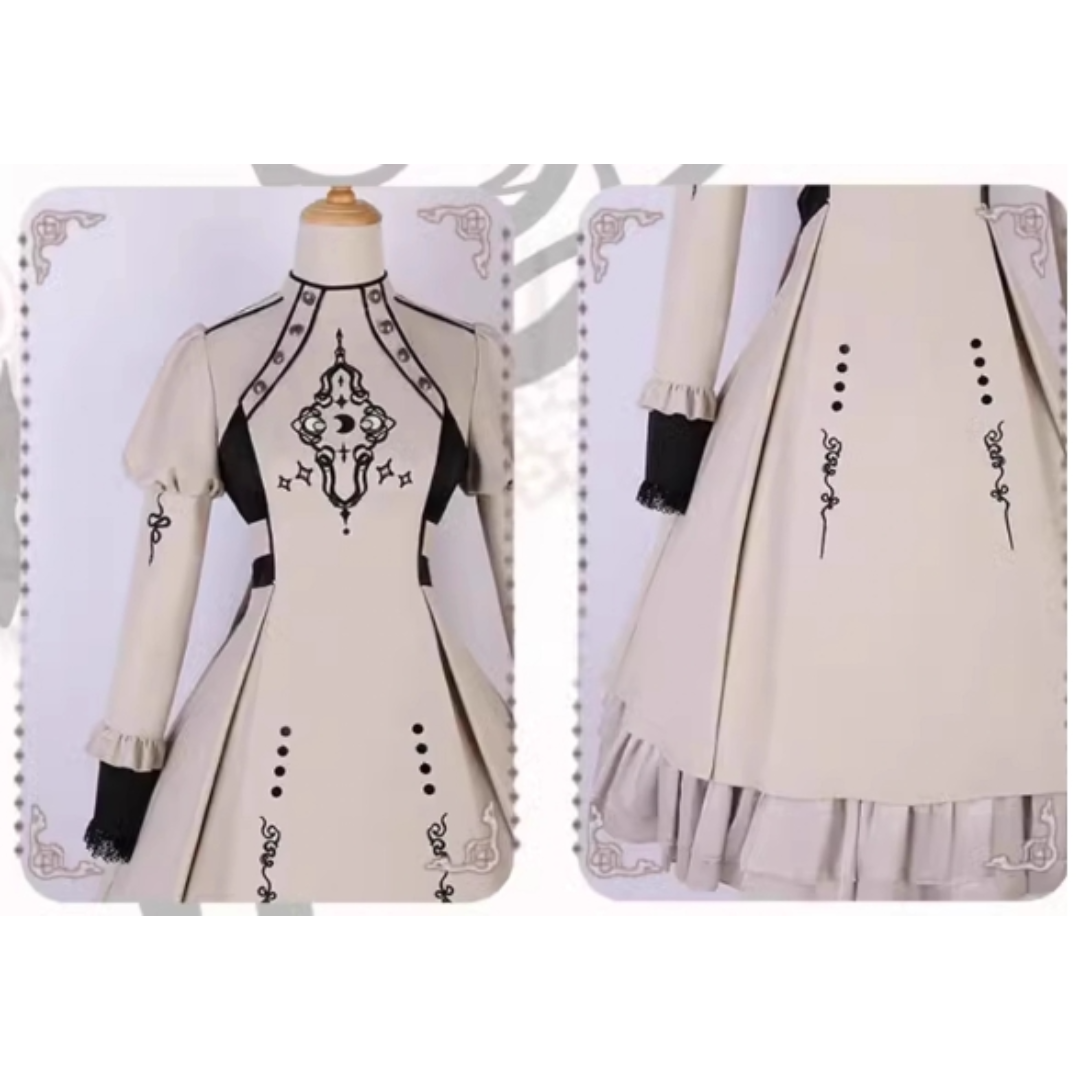 ゴシックロリータドレス - 天使の祈り ひざ丈ワンピース　L37＃ ゴシックロリータドレス - 天使の祈り ひざ丈ワンピースL37＃