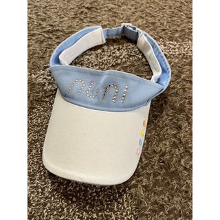 nuni  サンバイザー　 ゴルフウェア　 帽子　 ゴルフサンバイザー　(その他)