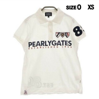 パーリーゲイツ(PEARLY GATES)のPEARLY GATES  パーリーゲイツ  半袖 ポロシャツ  サイズXS(ポロシャツ)