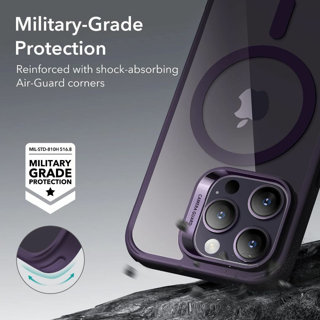 サイズ:iPhone14Pro_色:パープル】ESR iPhone 14 Prの通販 by サイズ:iPhone14Pro_色:パープル】ESR iPhone 14 Prの通販 by