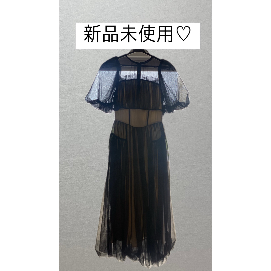 新品未使用】LILY BROWN ボリュームチュールドレスの通販 by 新品未使用】LILY BROWN ボリュームチュールドレスの通販 by