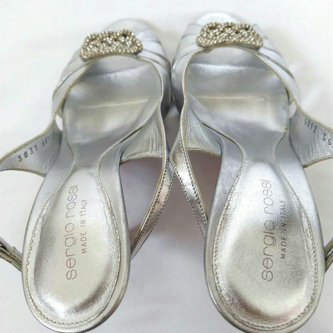 sergiorossi【セルジオロッシ】ビジュー サンダル sergiorossi【セルジオロッシ】ビジュー サンダル