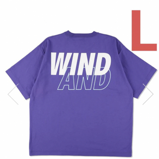 ウィンダンシー(WIND AND SEA)のCHAMPION X WDS S/S T-SHIRT  パープル L 新品(Tシャツ/カットソー(半袖/袖なし))