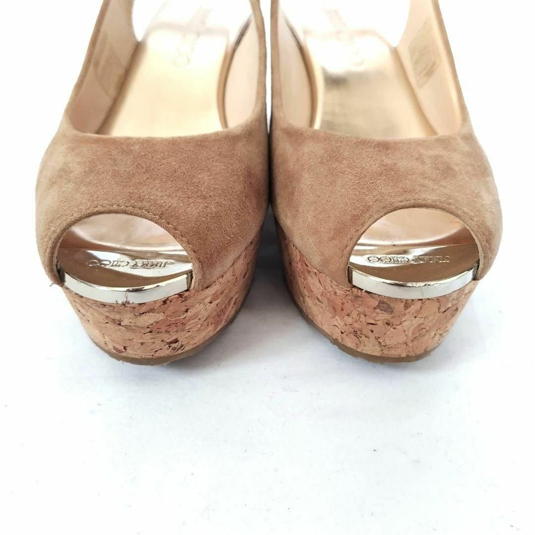 JIMMY CHOO【ジミーチュウ】ウエッジソール 厚底 パンプス JIMMY CHOO【ジミーチュウ】ウエッジソール 厚底 パンプス