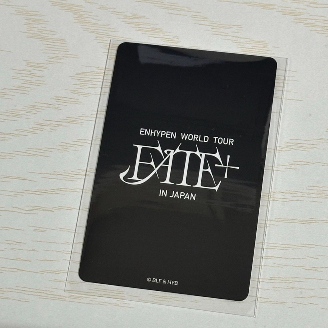 ENHYPEN - ENHYPEN WORLD TOUR FATE+IN JAPAN 購入特典トレカの ENHYPEN - ENHYPEN WORLD TOUR FATE+IN JAPAN 購入特典トレカの