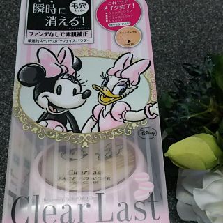 ディズニー(Disney)の残①〘 新品♥限定品〙ミニー＆デイジークリアラストフェイスパウダーマットオークル(フェイスパウダー)