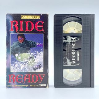 スノーボード MAC ENDO『RIDE READY』VHS ビデオテープ(その他)