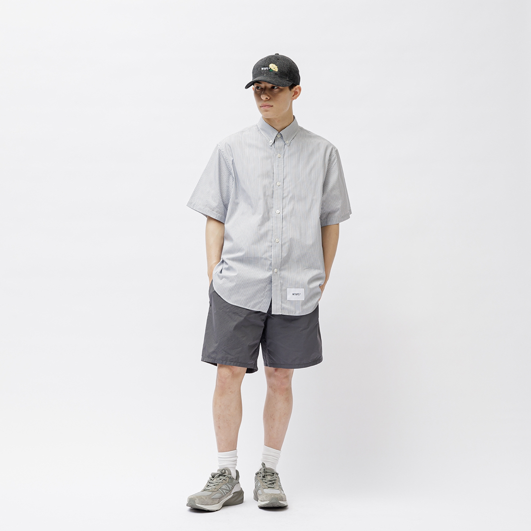 W)taps - WTAPS 2024SS BD 01 SS SHIRT NAVY Mサイズ の通販 by W)taps - WTAPS 2024SS BD 01 SS SHIRT NAVY Mサイズ の通販 by