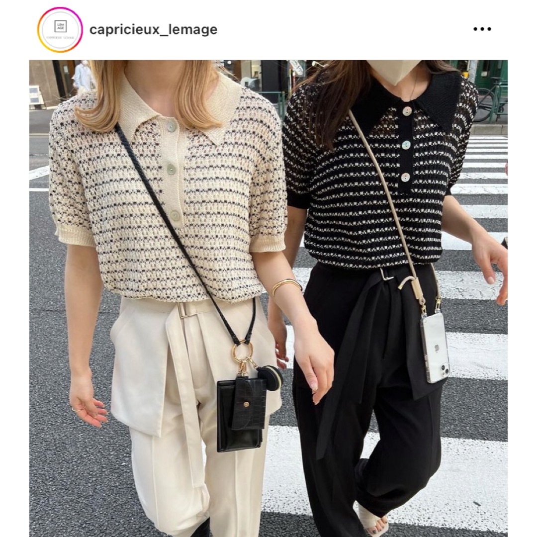 CAPRICIEUX LE'MAGE - 値下げ【CAPRICIEUX LE'MAGE】透かし CAPRICIEUX LE'MAGE - 値下げ【CAPRICIEUX LE'MAGE】透かし