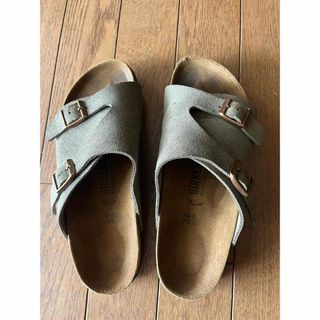 BIRKENSTOCK(サンダル ・ グリーン・カーキ/緑色系)のフリマ BIRKENSTOCK(サンダル ・ グリーン・カーキ/緑色系)のフリマ