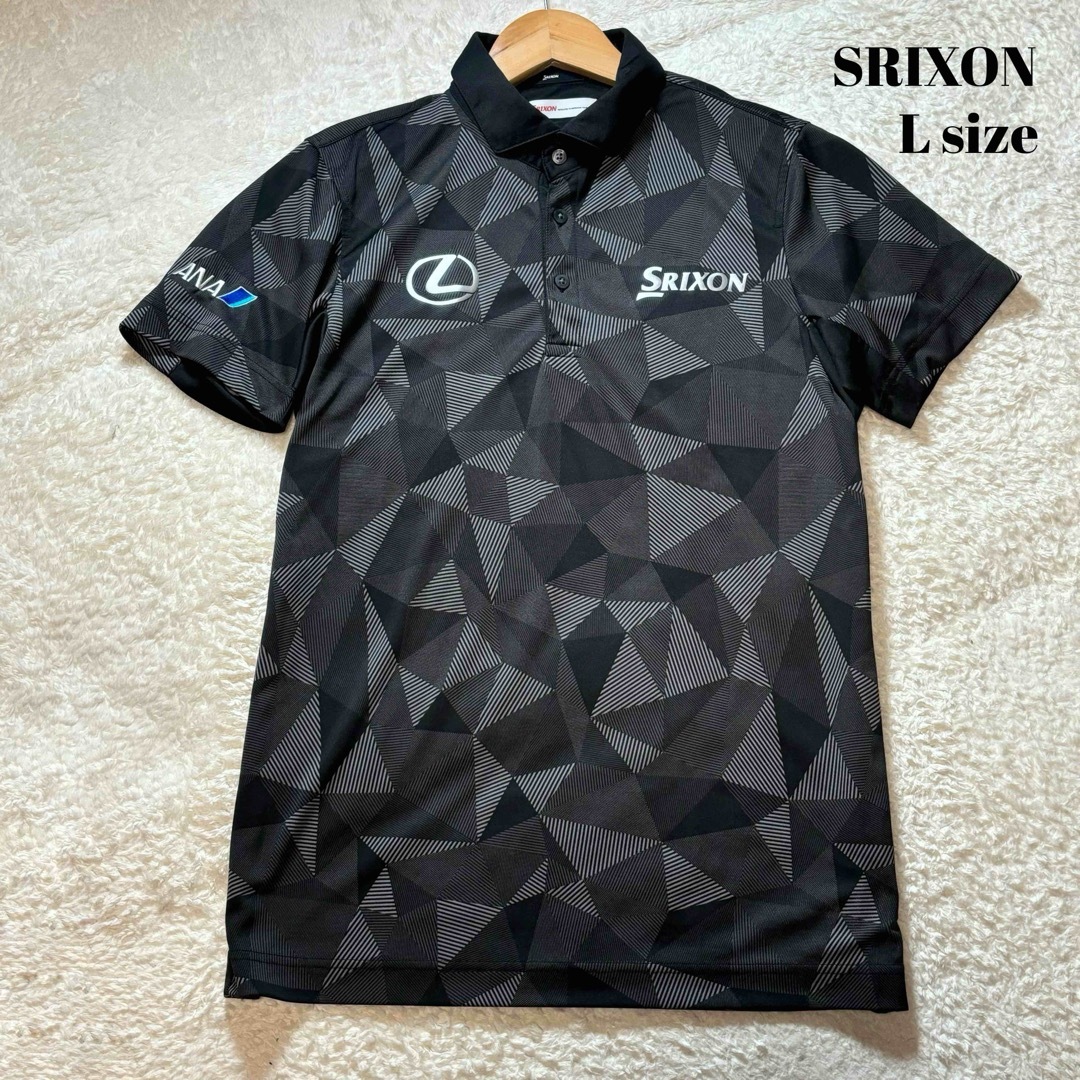 Lサイズ】SRIXON x LEXUS 松山英樹ゴルフウェア ブラック Lサイズ】SRIXON x LEXUS 松山英樹ゴルフウェア ブラック