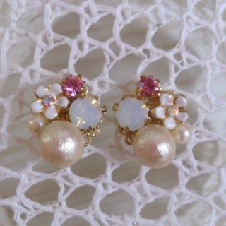 S hiho様専クリスタルビジューピアス(ピアス)